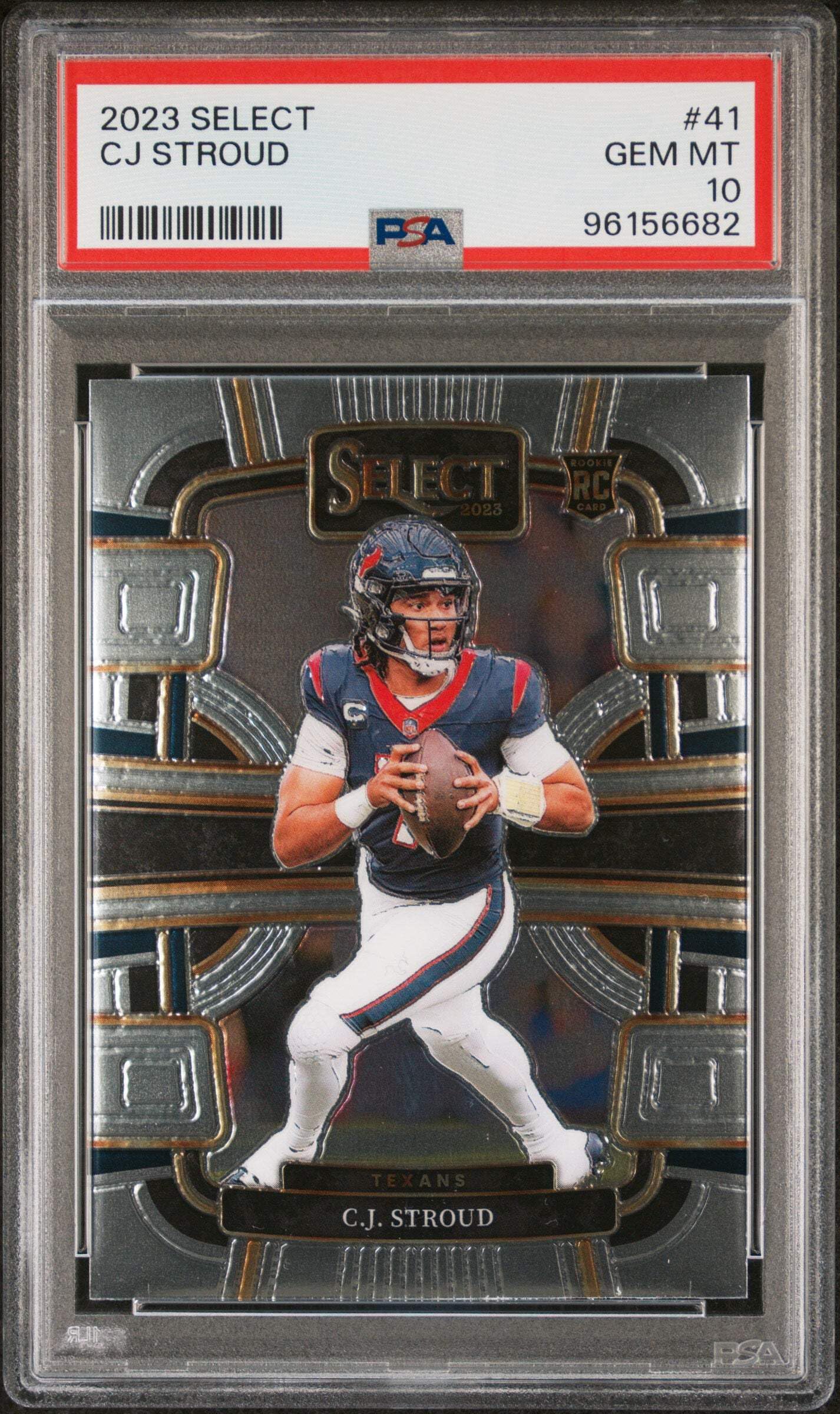 Amazon.com: Graded 2023 Panini Select CJ Stroud #41 Rookie RC